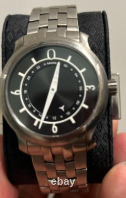 Ming WATCH 17.03 Automatic GMT Dial 3 Extra OEM Straps & Titanium Bracelet 38mm
