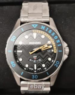 Missoni GMT Bracelet Watch 43mm Case, 22mm Band Width Item# 7594728