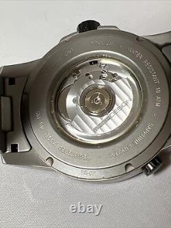 Momo Design Italy GMT Limited Ed 46mm Swiss Automatic Date Titanium Men's Watch