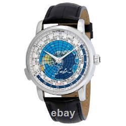 MontBlanc 4810 Orbis Terrarum Automatic World Time GMT Men's Watch 115071