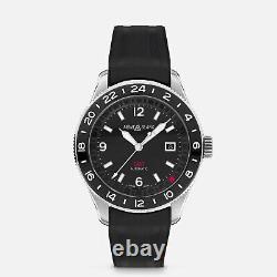 Montblanc 1858 GMT Black Dial Men's Watch MB129766