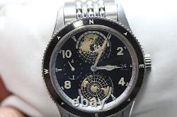 Montblanc 1858 Geosphere GMT Bronze Black Dial Men`s Automatic Watch