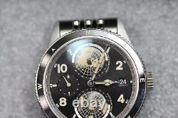 Montblanc 1858 Geosphere GMT Bronze Black Dial Men`s Automatic Watch