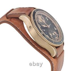 Montblanc 1858 Geosphere GMT Limited Bronze Black Dial Automatic Watch MB117840