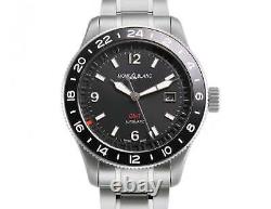 Montblanc 42mm Automatic GMT Black Dial Bracelet 1858 GMT 129615