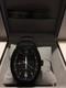 Montres De Luxe Mens GMT Estremo Black white red Tonneau Leather Watch NEW