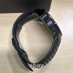 Movado Black Series 800 GMT World-Time 24 Hr Steel Watch
