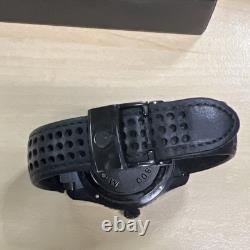 Movado Black Series 800 GMT World-Time 24 Hr Steel Watch