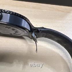 Movado Black Series 800 GMT World-Time 24 Hr Steel Watch