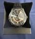 Movado Black Series 800 GMT World-Time 24 Hr Steel Watch Model 2600118
