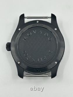 Movado Black Series 800 GMT World-Time Rose Gold Watch Model 2600118