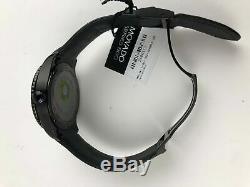 Movado Series 800 GMT World Time Perf Strap, Black Dial Black PVD Case NEW NIB