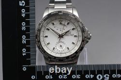 NEAR MINT+3 ORIENT STAR World Time GMT FA00-C1 White Automatic Men Watch JAPAN