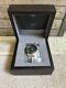 NEW $399 ABOUT VINTAGE men's watch 1954 GMT steel / green turtle