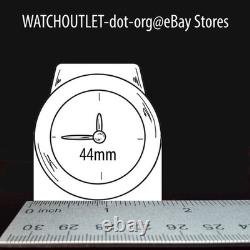 NEW! ARAGON Millipede Black Dial GMT Watch 44mm 24 Hr. Dial Automatic Mvmt A547