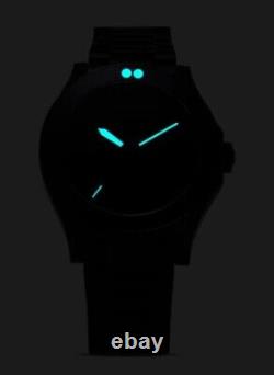 NEW BOLDR Safari GMT VOGELKOP SUPERB Black 40mm watch 200m DEALER & WARRANTY