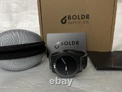 NEW BOLDR Safari GMT VOGELKOP SUPERB Black 40mm watch 200m DEALER & WARRANTY