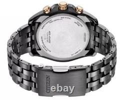 NEW Citizen Eco-Drive Radio Controlled Perpetual GMT Men's Watch AT9128-87X