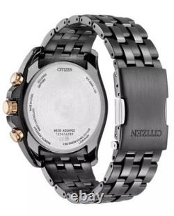 NEW Citizen Eco-Drive Radio Controlled Perpetual GMT Men's Watch AT9128-87X