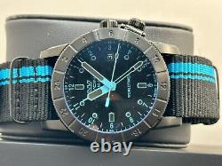 NEW Glycine Airman Swiss Made GMT Quartz World Timer Watch GL1026