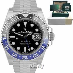 NEW JANUARY 2020 Rolex GMT Master II Batman Black Blue SS Ceramic 126710 BLNR