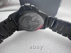 NEW Luminox F-117 Nighthawk GMT Gunmetal Divers Quartz Men's Watch XA. 6422