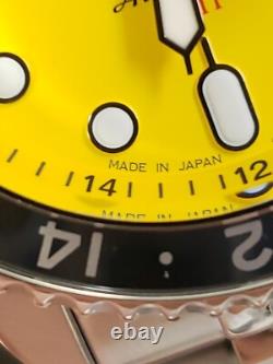 NEW? SEIKO 5 Sports GMT Series SSK017 Yellow Dial Automatic Watches