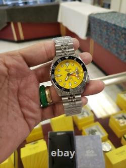 NEW? SEIKO 5 Sports GMT Series SSK017 Yellow Dial Automatic Watches