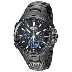 NEW! Seiko Coutura SSG021 Radio Sync Solar Chronograph Stainless Steel