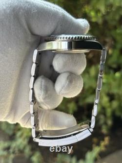 NEW Seiko MOD Custom Watch GMT Explorer II Black Bay Pro NH34A Movement MINT