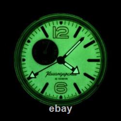 NEW Vostok Amphibia GMT 03002B Russian Watch Automatic White Dial (20 ATM)