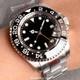 NH34 GMT Helium Device Automatic Men's Watch Black Dial Sapphire Waterproof 43mm