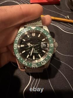 NH35 Green GMT Automatic Watch