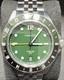 NOMADIC FIOR 555 GMT Automatic Green Dial Stainless Bracelet 50M w Box Manual