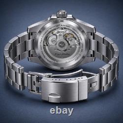 Naxos GMT Automatic Greece Edition NH34 Sapphire Crystal 200M. (Made In Greece)