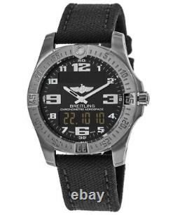 New Breitling Aerospace Evo GMT Analog Digital Men's Watch E7936310/BC27-109W