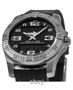 New Breitling Aerospace Evo GMT Analog Digital Men's Watch E7936310/BC27-109W
