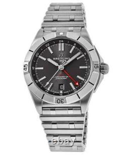 New Breitling Chronomat Automatic GMT 40 Grey Dial Men's Watch A32398101M1A1