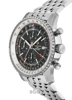 New Breitling Navitimer Chronograph GMT 46 Automatic Men's Watch A24322121B2A1