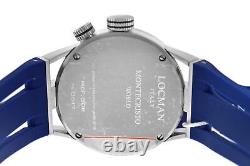 New Locman Montecristo Ref. 508 GMT World Time Titanium Men's Quartz 44MM Watch