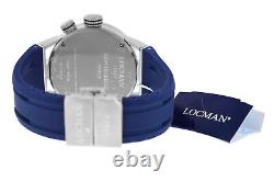 New Locman Montecristo Ref. 508 GMT World Time Titanium Men's Quartz 44MM Watch