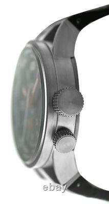 New Locman Montecristo Ref. 508 GMT World Titanium Men's Quartz 44MM Watch