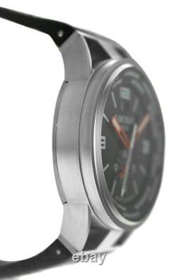 New Locman Montecristo Ref. 508 GMT World Titanium Men's Quartz 44MM Watch