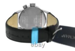 New Locman Montecristo Ref. 508 GMT World Titanium Men's Quartz 44MM Watch