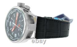 New Locman Montecristo Ref. 508 GMT World Titanium Men's Quartz 44MM Watch