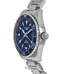 New Longines HydroConquest GMT Automatic Blue Dial Men's Watch L3.890.4.96.6