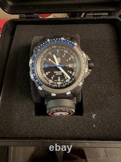 New Luminox XL. 8833 RECON Nav Spec GMT 46mm Carbon Black Sapphire Crystal Watch