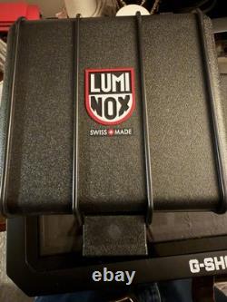 New Luminox XL. 8833 RECON Nav Spec GMT 46mm Carbon Black Sapphire Crystal Watch