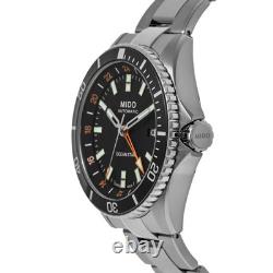 New Mido Ocean Star GMT Black Dial Steel Men's Watch M026.629.11.051.01