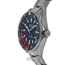 New Mido Ocean Star GMT Blue Dial Steel Men's Watch M0266291104100